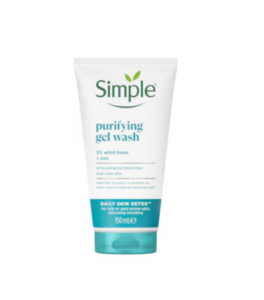 Simple purifying face wash
