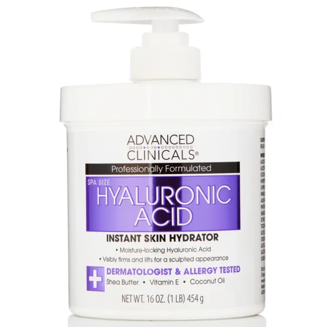 Advnaced Clinicals Hyaluronic Acid Cream 230cedis - Copy
