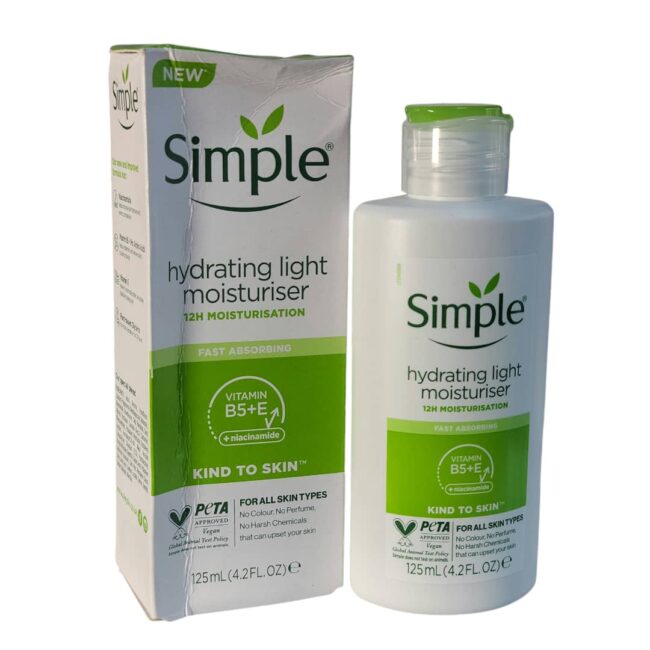Simple Light Hydrating Moisturiser 95cedis